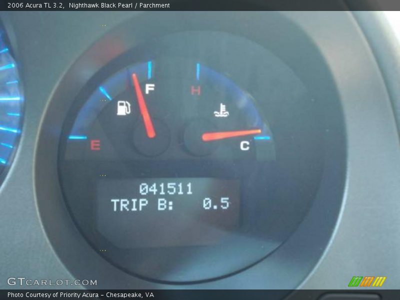 Nighthawk Black Pearl / Parchment 2006 Acura TL 3.2
