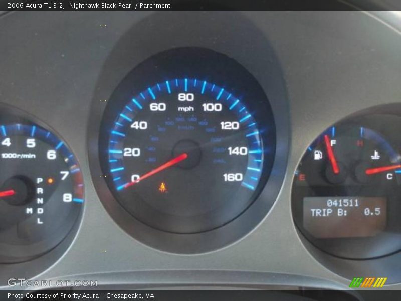 Nighthawk Black Pearl / Parchment 2006 Acura TL 3.2