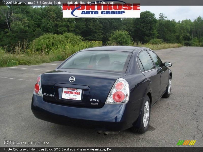 Majestic Blue Metallic / Charcoal 2006 Nissan Altima 2.5 S Special Edition