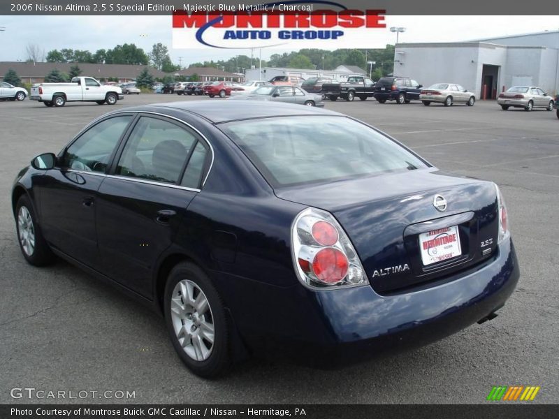 Majestic Blue Metallic / Charcoal 2006 Nissan Altima 2.5 S Special Edition