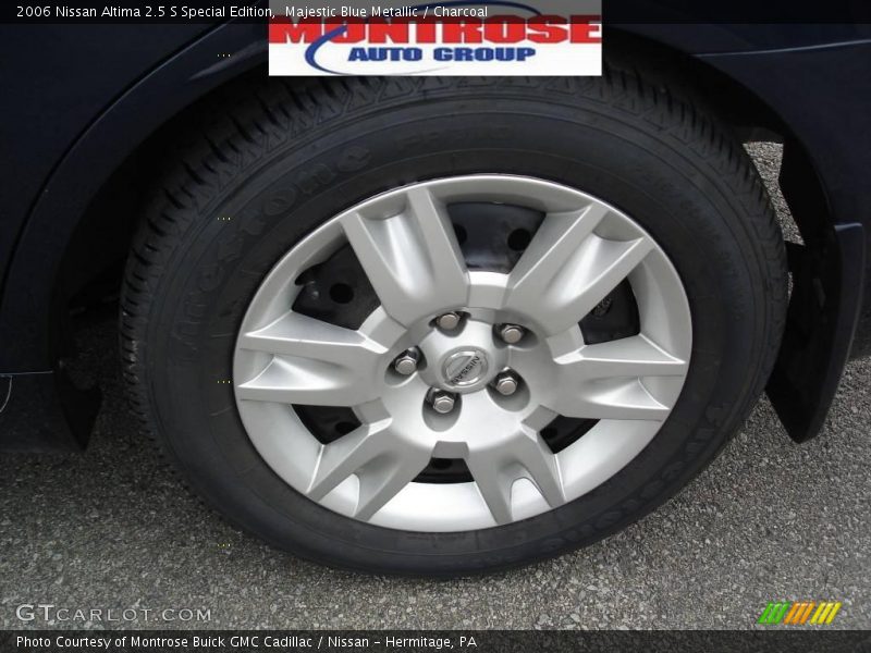 Majestic Blue Metallic / Charcoal 2006 Nissan Altima 2.5 S Special Edition