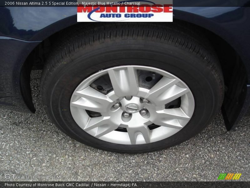 Majestic Blue Metallic / Charcoal 2006 Nissan Altima 2.5 S Special Edition