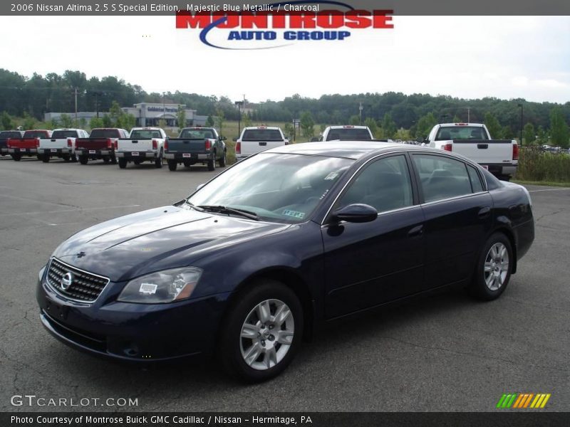 Majestic Blue Metallic / Charcoal 2006 Nissan Altima 2.5 S Special Edition