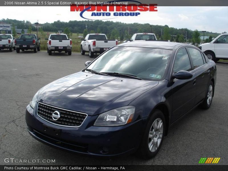 Majestic Blue Metallic / Charcoal 2006 Nissan Altima 2.5 S Special Edition