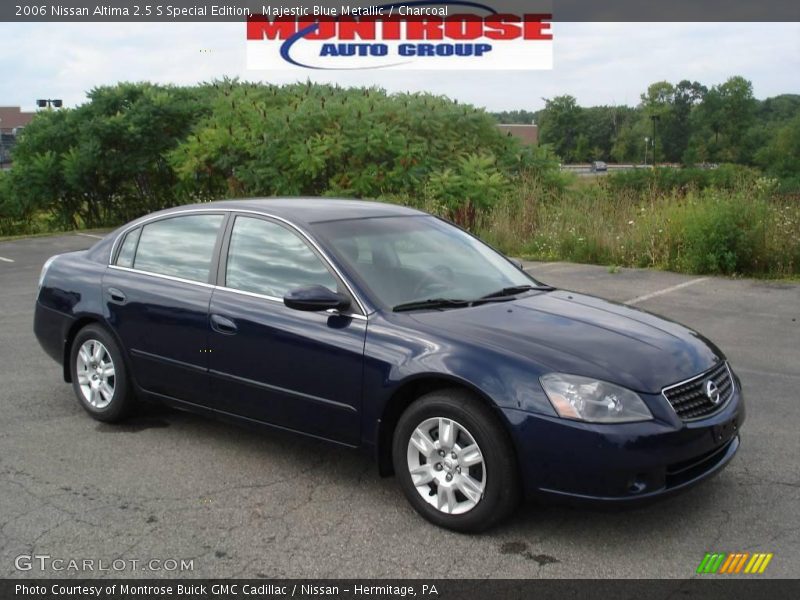 Majestic Blue Metallic / Charcoal 2006 Nissan Altima 2.5 S Special Edition