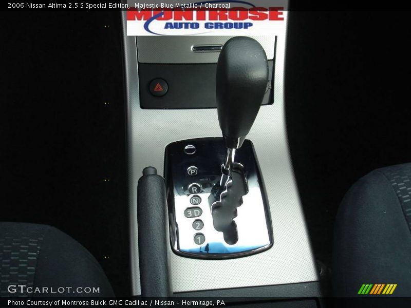 Majestic Blue Metallic / Charcoal 2006 Nissan Altima 2.5 S Special Edition