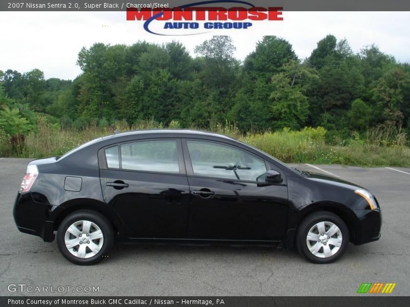 Super Black / Charcoal/Steel 2007 Nissan Sentra 2.0