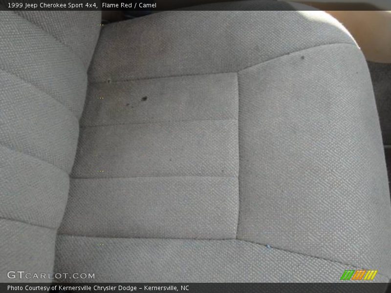 Flame Red / Camel 1999 Jeep Cherokee Sport 4x4