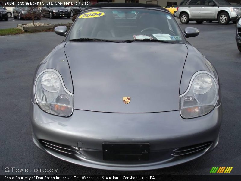 Seal Grey Metallic / Black 2004 Porsche Boxster