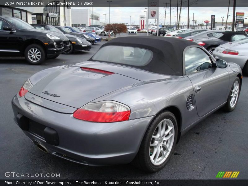 Seal Grey Metallic / Black 2004 Porsche Boxster