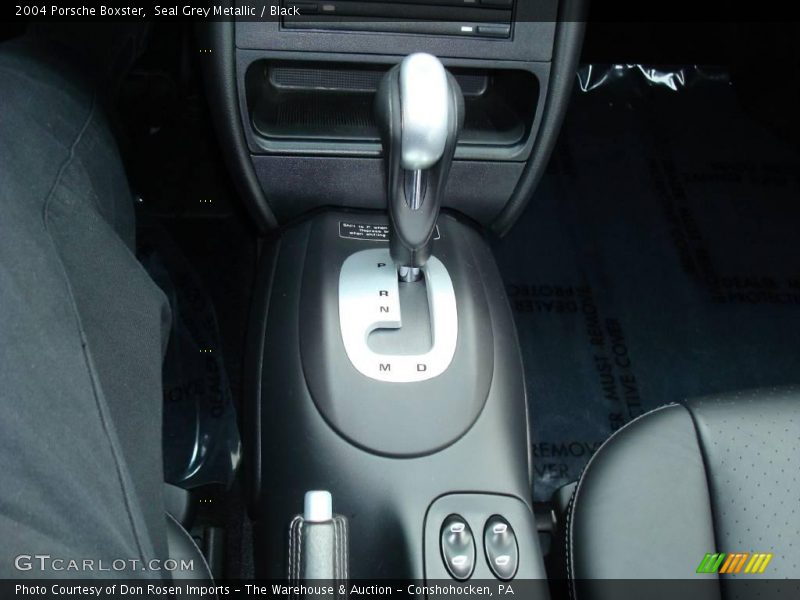 Seal Grey Metallic / Black 2004 Porsche Boxster