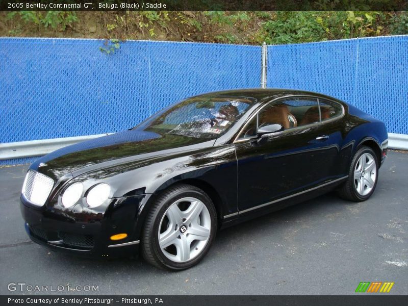 Beluga (Black) / Saddle 2005 Bentley Continental GT