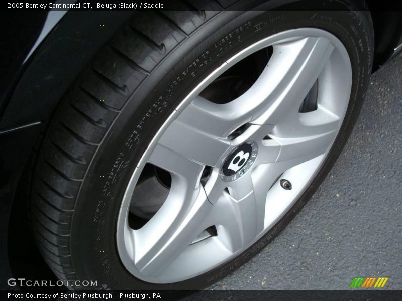 Beluga (Black) / Saddle 2005 Bentley Continental GT