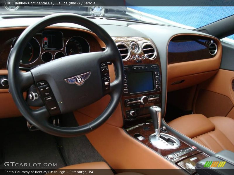 Beluga (Black) / Saddle 2005 Bentley Continental GT