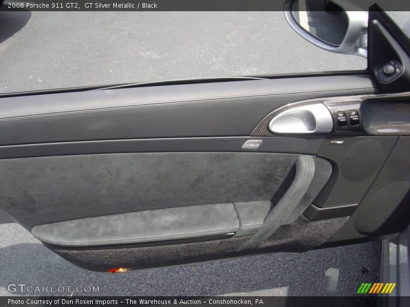 GT Silver Metallic / Black 2008 Porsche 911 GT2