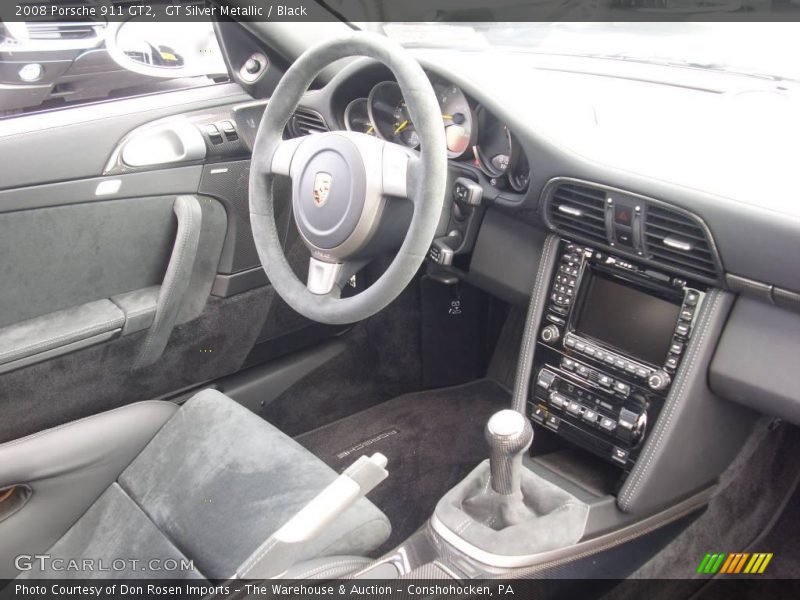 GT Silver Metallic / Black 2008 Porsche 911 GT2