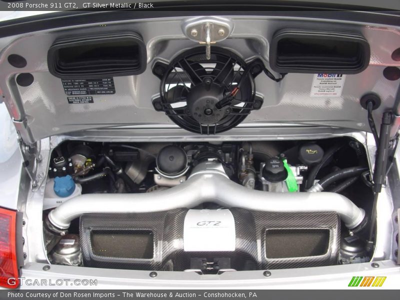 GT Silver Metallic / Black 2008 Porsche 911 GT2