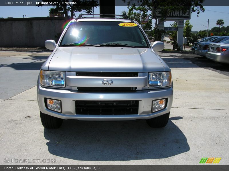 Brilliant Silver / Graphite 2003 Infiniti QX4