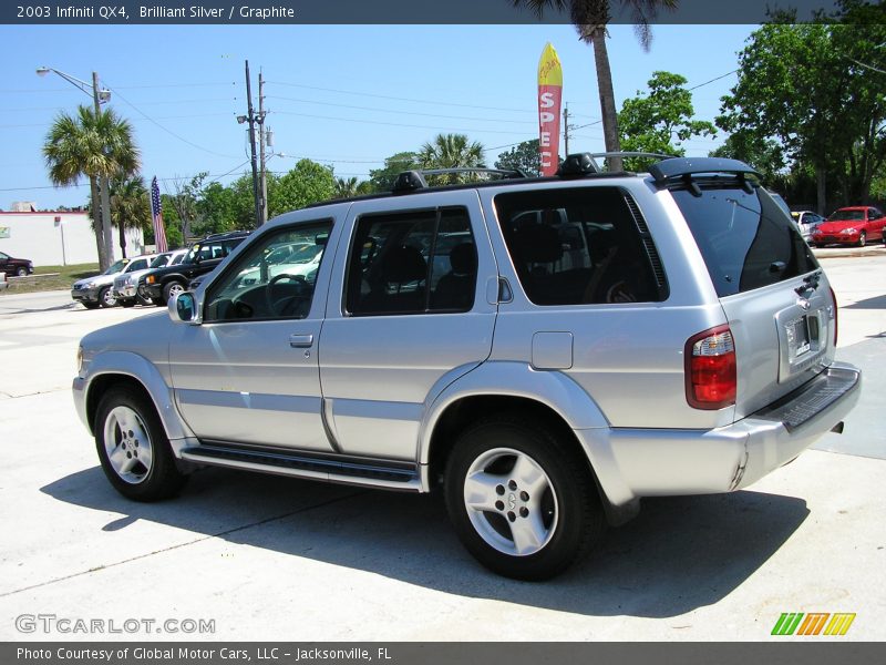 Brilliant Silver / Graphite 2003 Infiniti QX4