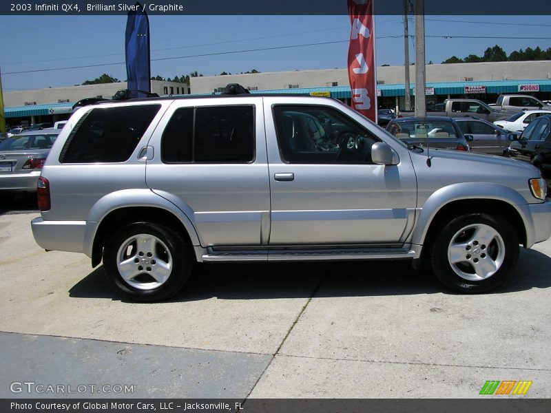 Brilliant Silver / Graphite 2003 Infiniti QX4