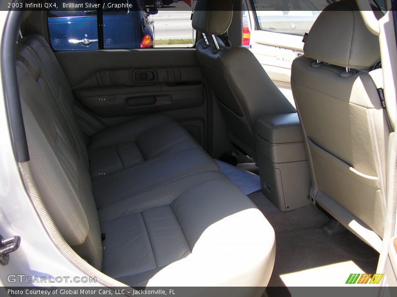 Brilliant Silver / Graphite 2003 Infiniti QX4