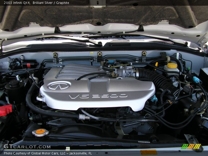 Brilliant Silver / Graphite 2003 Infiniti QX4