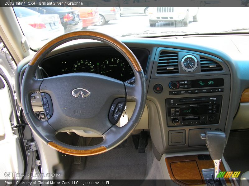 Brilliant Silver / Graphite 2003 Infiniti QX4