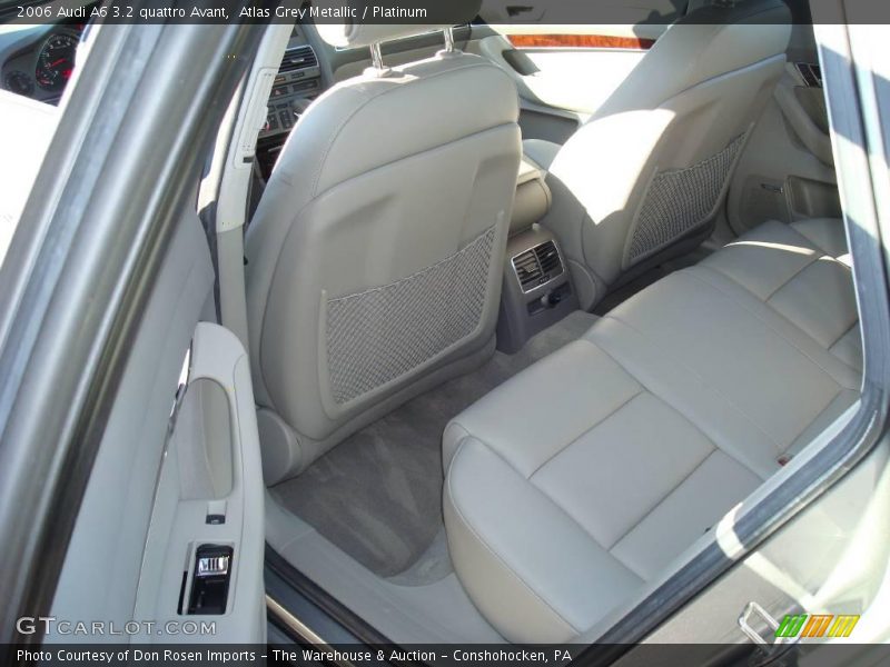 Atlas Grey Metallic / Platinum 2006 Audi A6 3.2 quattro Avant