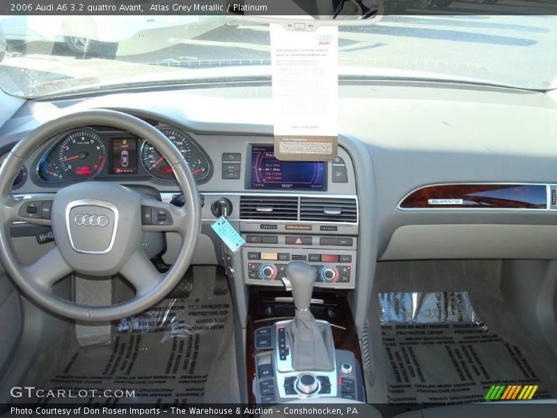 Atlas Grey Metallic / Platinum 2006 Audi A6 3.2 quattro Avant