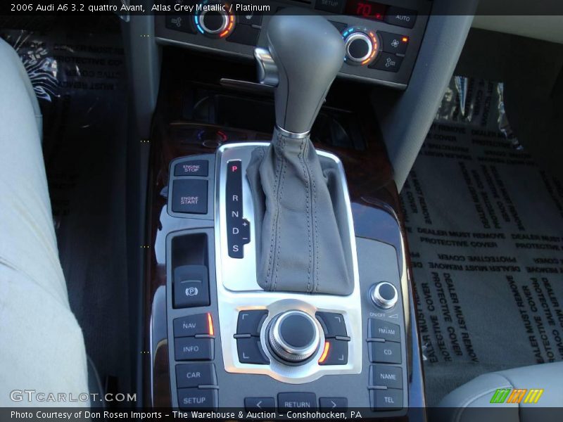 Atlas Grey Metallic / Platinum 2006 Audi A6 3.2 quattro Avant