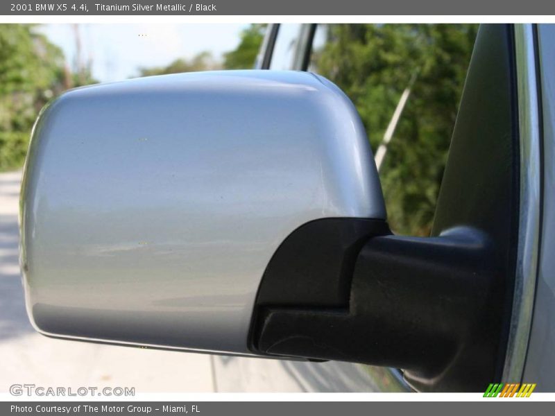 Titanium Silver Metallic / Black 2001 BMW X5 4.4i