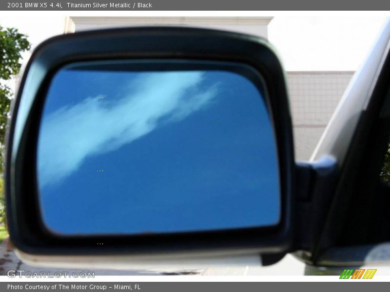 Titanium Silver Metallic / Black 2001 BMW X5 4.4i