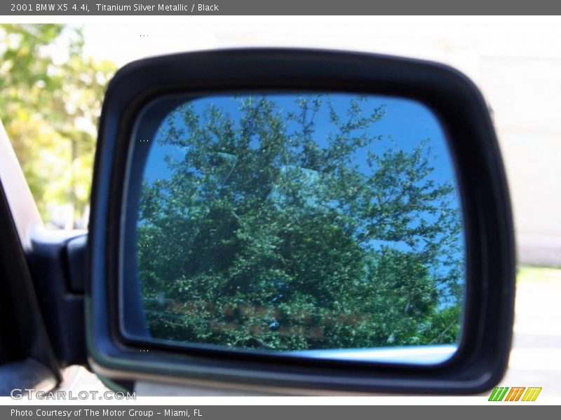 Titanium Silver Metallic / Black 2001 BMW X5 4.4i