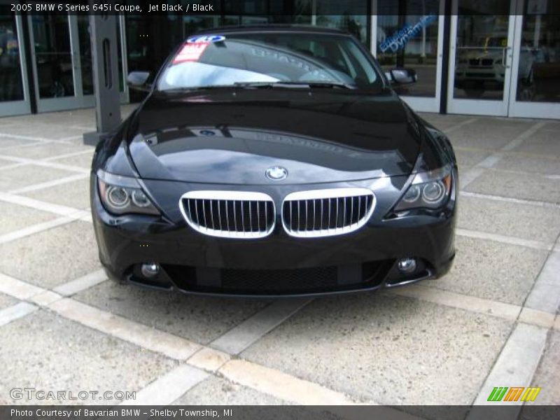 Jet Black / Black 2005 BMW 6 Series 645i Coupe