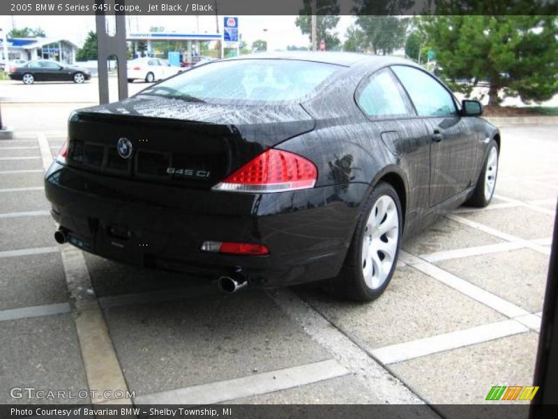 Jet Black / Black 2005 BMW 6 Series 645i Coupe