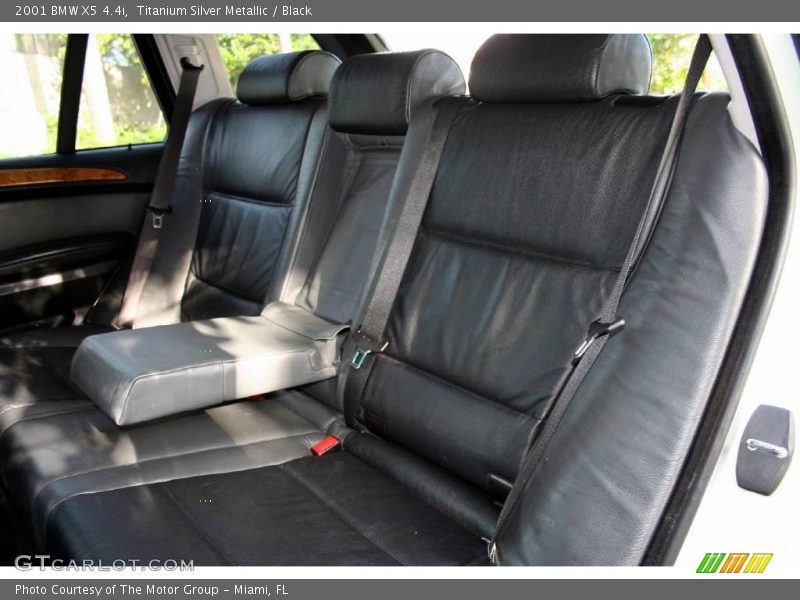 Titanium Silver Metallic / Black 2001 BMW X5 4.4i