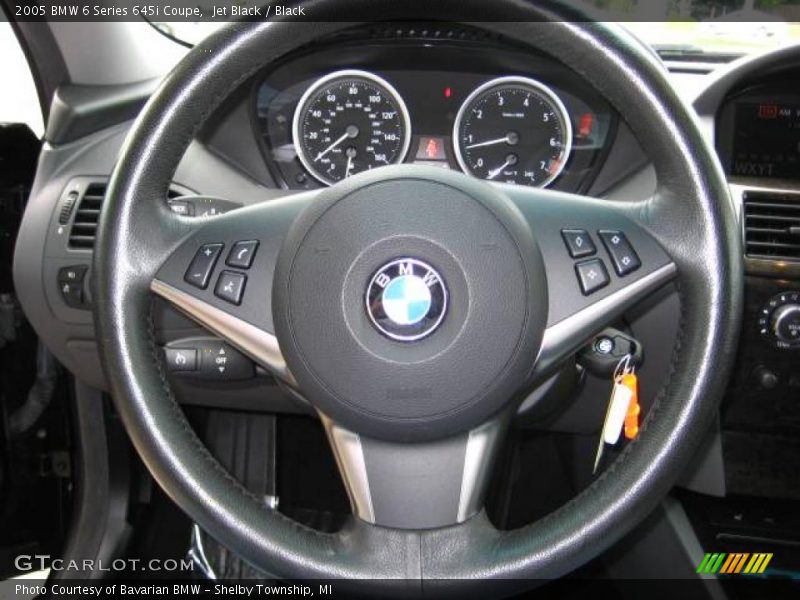 Jet Black / Black 2005 BMW 6 Series 645i Coupe