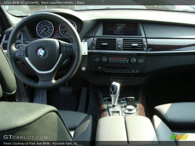 Black Sapphire Metallic / Black 2009 BMW X5 xDrive48i