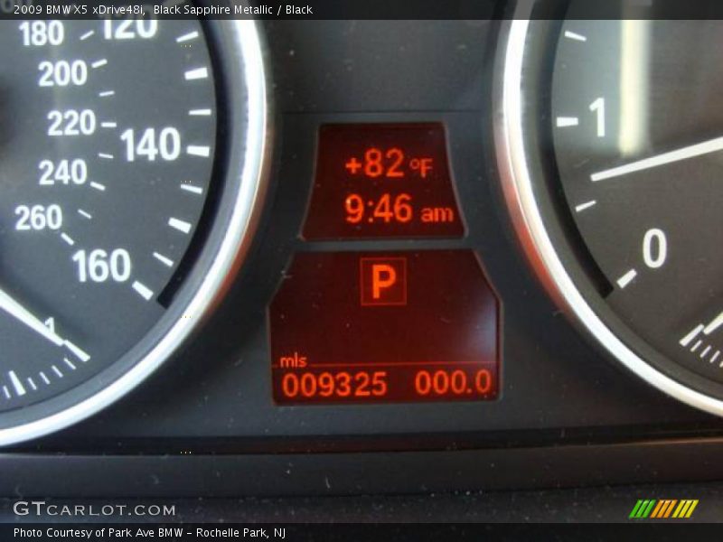 Black Sapphire Metallic / Black 2009 BMW X5 xDrive48i