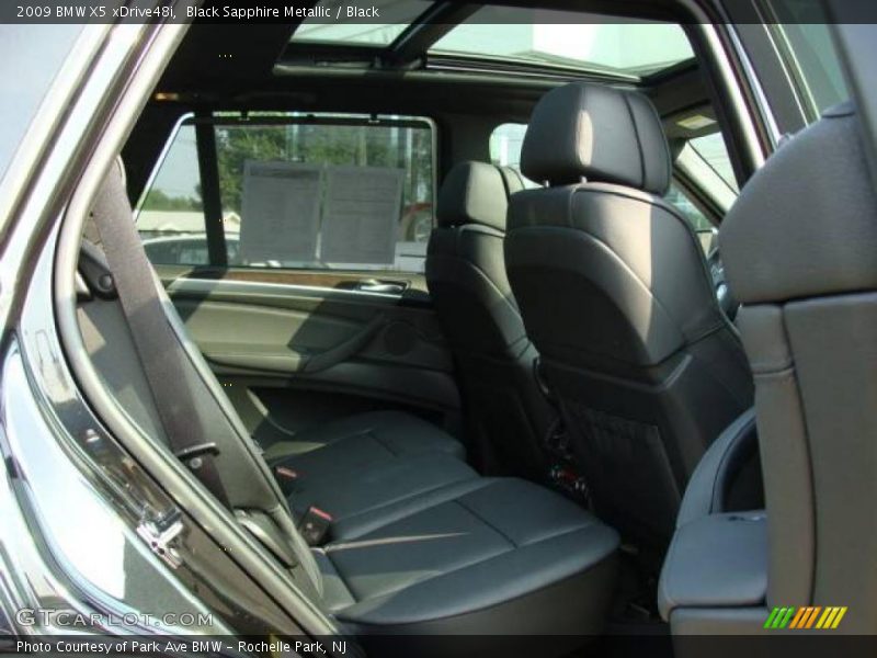 Black Sapphire Metallic / Black 2009 BMW X5 xDrive48i