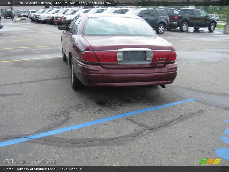 Medium Red Pearl / Medium Gray 2002 Buick LeSabre Custom