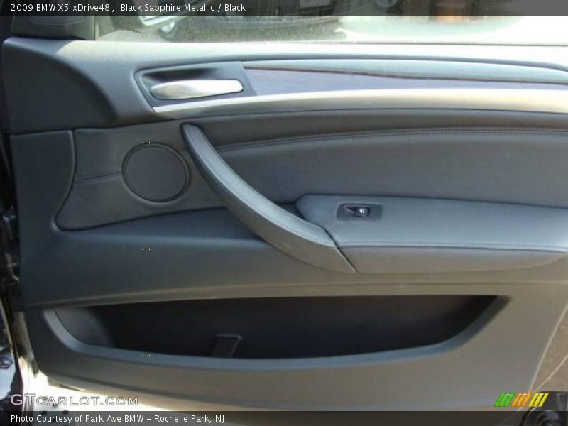 Black Sapphire Metallic / Black 2009 BMW X5 xDrive48i