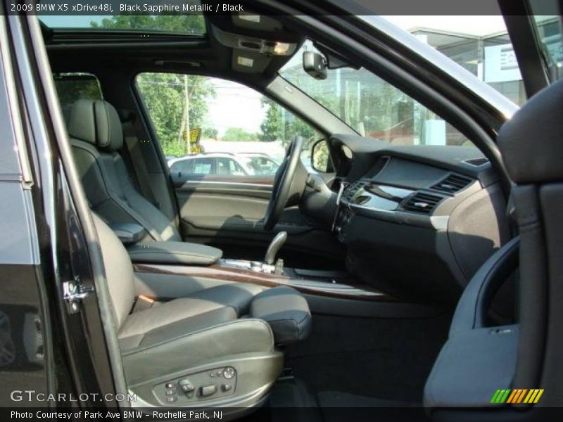 Black Sapphire Metallic / Black 2009 BMW X5 xDrive48i