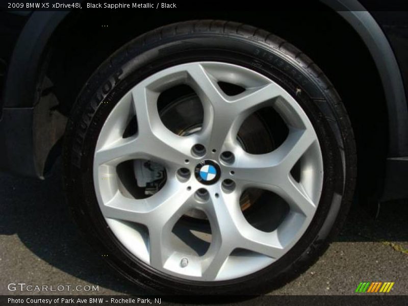 Black Sapphire Metallic / Black 2009 BMW X5 xDrive48i