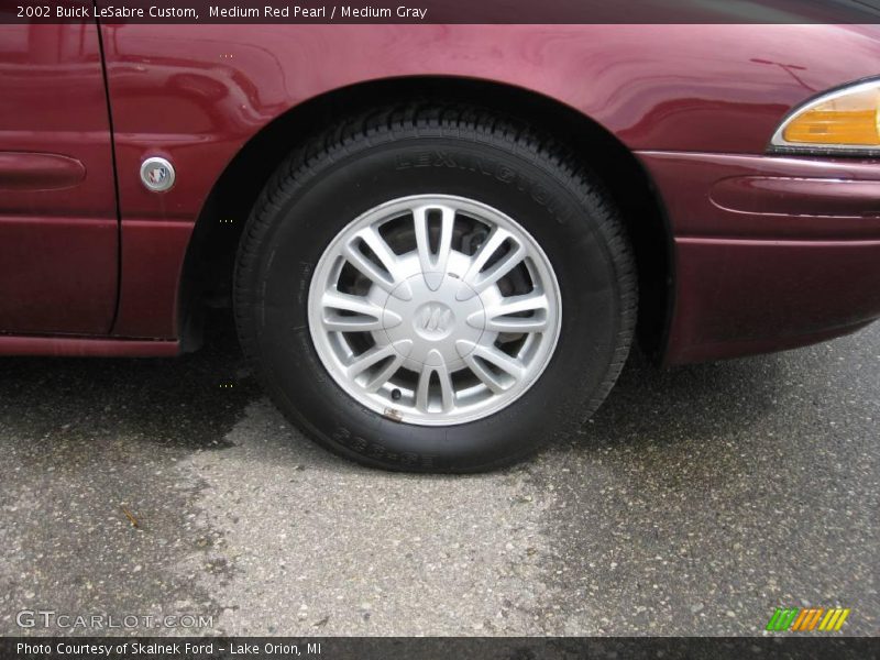 Medium Red Pearl / Medium Gray 2002 Buick LeSabre Custom