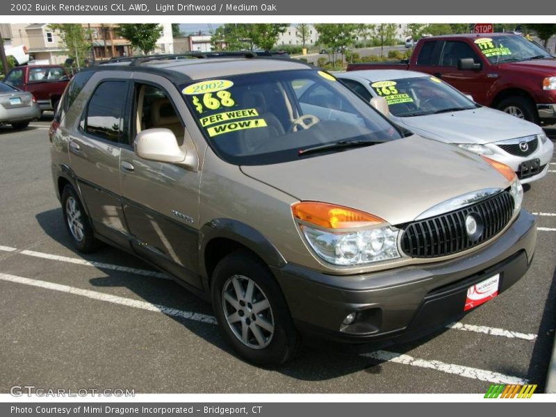 Light Driftwood / Medium Oak 2002 Buick Rendezvous CXL AWD