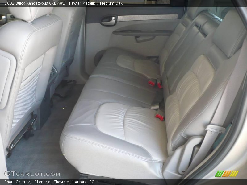Pewter Metallic / Medium Oak 2002 Buick Rendezvous CXL AWD