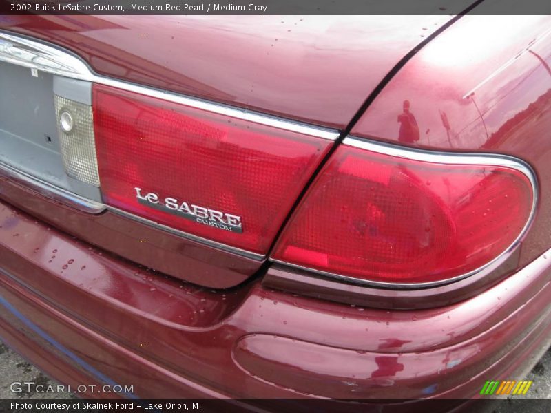 Medium Red Pearl / Medium Gray 2002 Buick LeSabre Custom