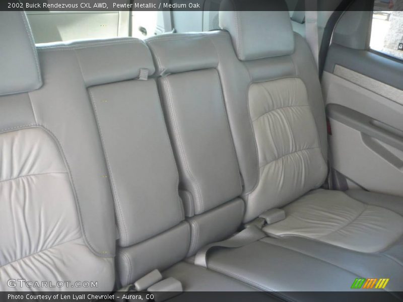 Pewter Metallic / Medium Oak 2002 Buick Rendezvous CXL AWD