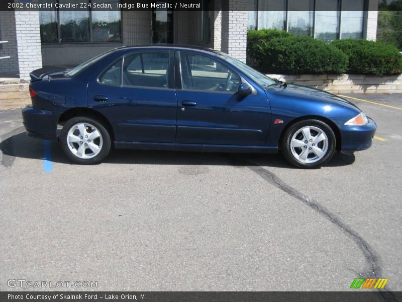  2002 Cavalier Z24 Sedan Indigo Blue Metallic